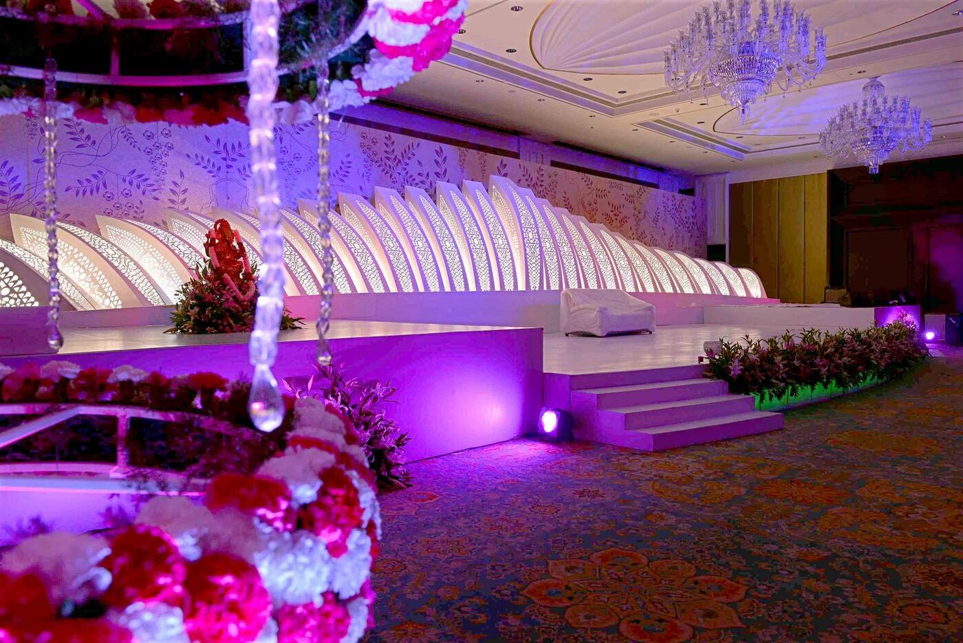 Bespoke wedding concept and stage design by Precision Pro Weddings, Chennai
